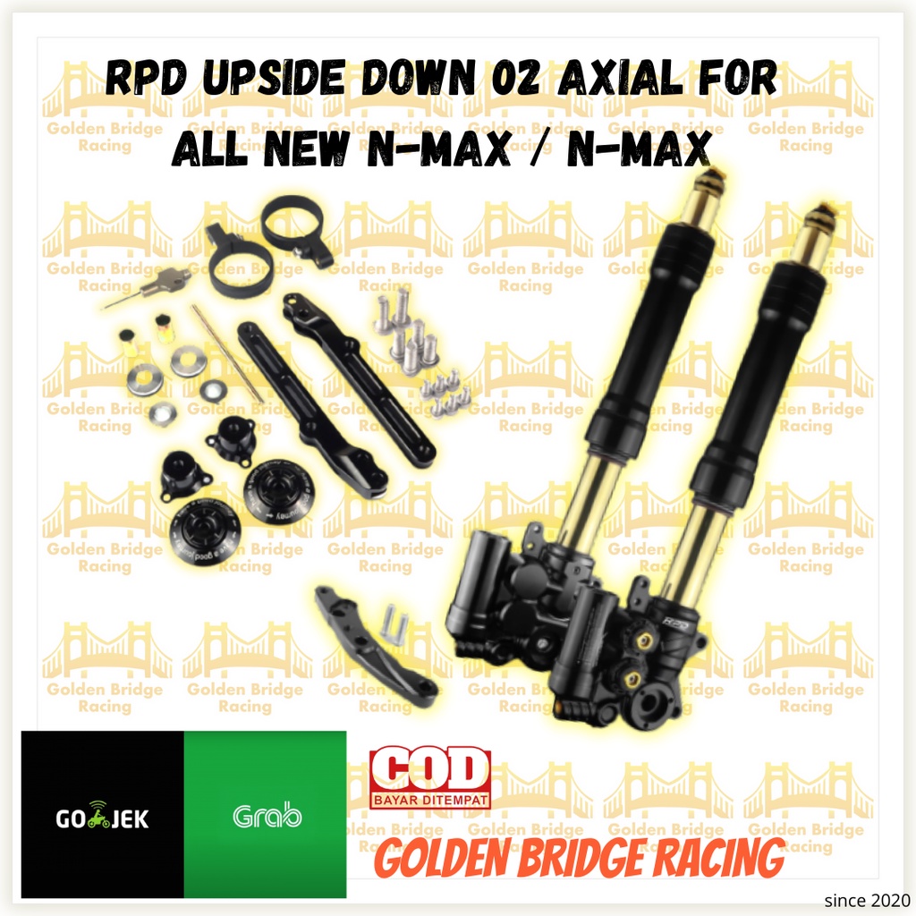 Usd Upside down Nmax RPD Axial 02 / Shock Depan Nmax