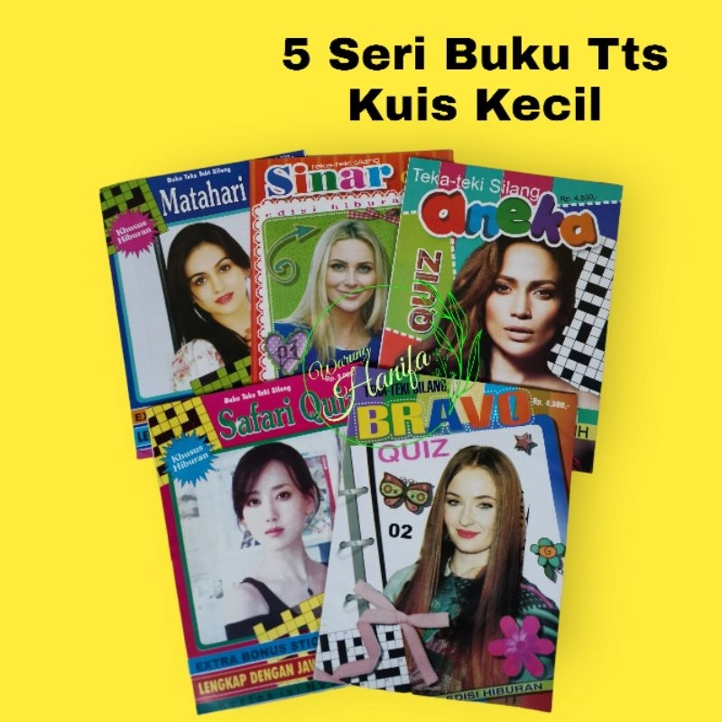 

Buku Tts Kuis Kecil Teka Teki Silang murah