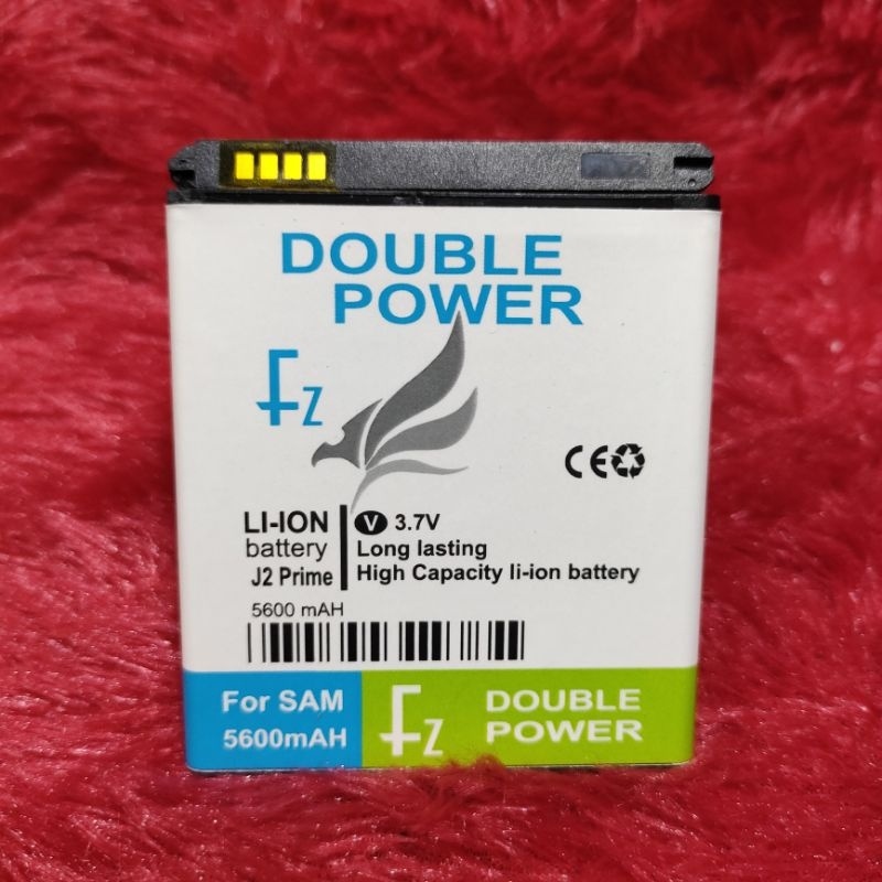 Baterai Dobel power fz Samsung J2 Prime J5 J3 G530 Grand Prime J2 Pro J250F J5 2015 J3 2015 J3 2016 