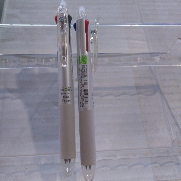 

PILOT FRIXION CLICKER 3 IN 1/ PULPEN 3 WARNA - Silver