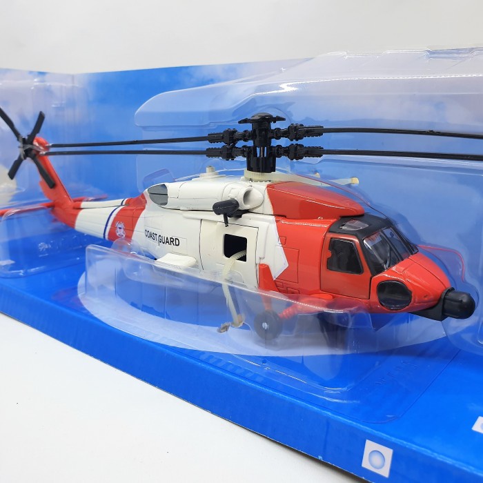 Diecast Helicopter Coast Guard HH-60J Jayhawk NewRay 1:60 Sky Pilot