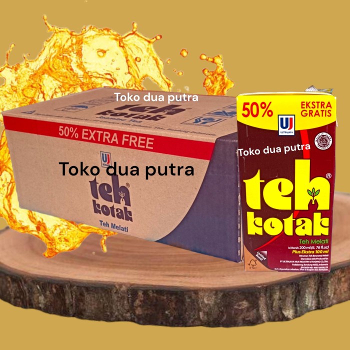 

✨PROMO✨ -Teh Kotak jasmine tea/teh melati 1 dus*24 psc(WAJIB GRAB/GOSEND)