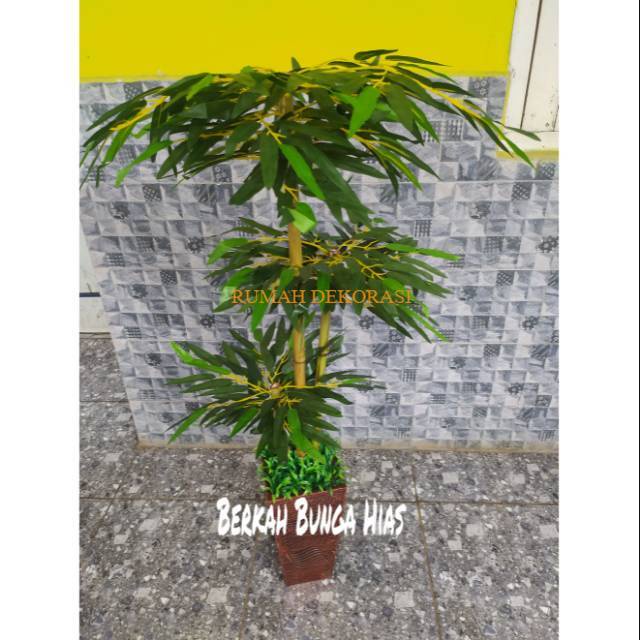 Bambu plastik - Bambu Dekorasi - Bambu Artificial - Bambu Hiasan