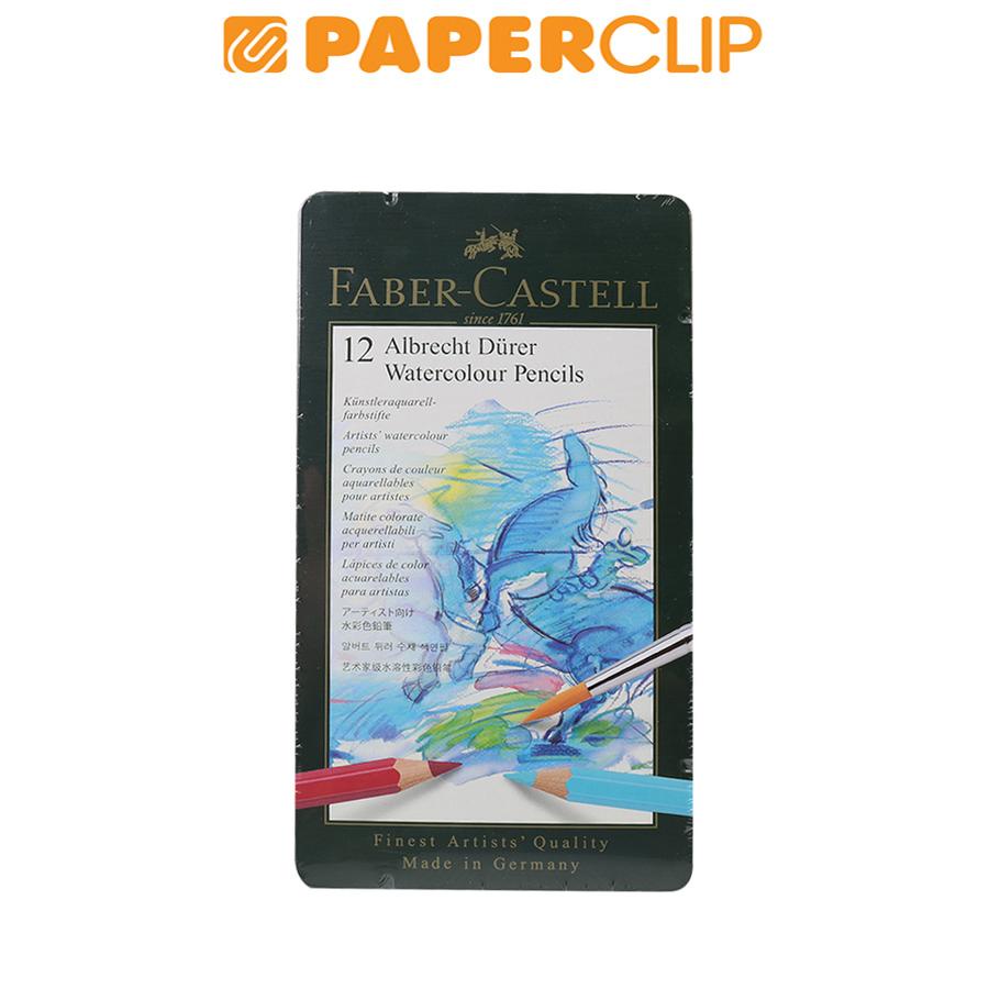 

PENSIL WARNA WATERCOLOR FABER CASTELL ALBRECHT DER 117512 12C TIN CASE