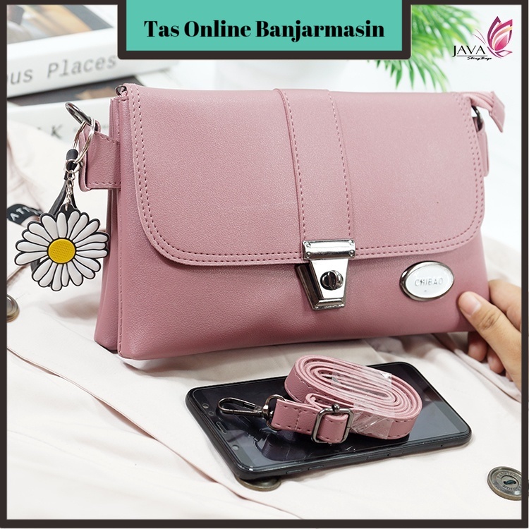 Tas Online Banjarmasin MINIXO CIBAO - Tas Selempang Wanita Import Dua Ruang