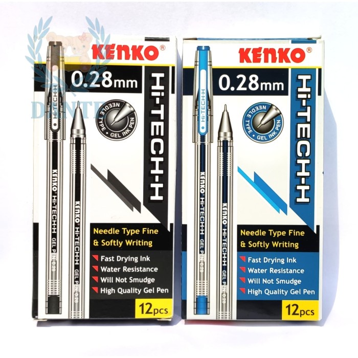 

[Promo]New Pulpen Kenko Hi-Tech-H / Hi Tech 0.28mm ( Per Lusin ) - Hitam