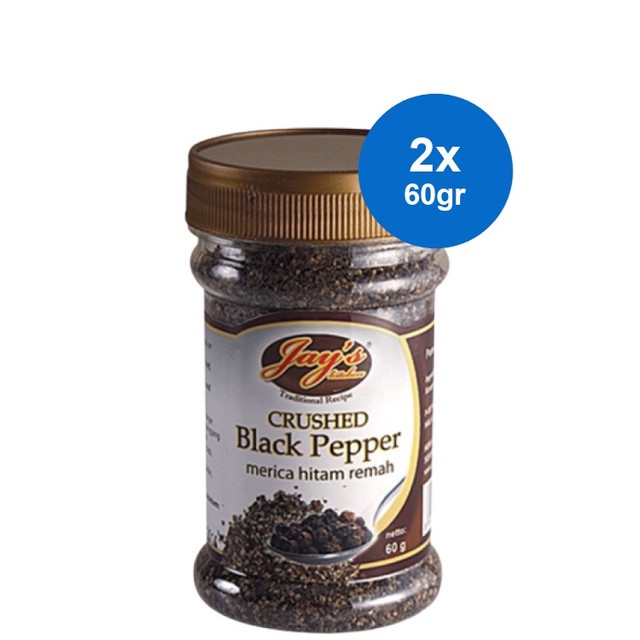 

Jay's Bumbu Masak Merica Hitam 60 gr x 2