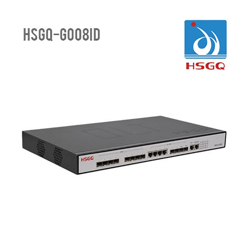 HSGQ-G008ID 8-Port GPON OLT 10G Uplink AC DC