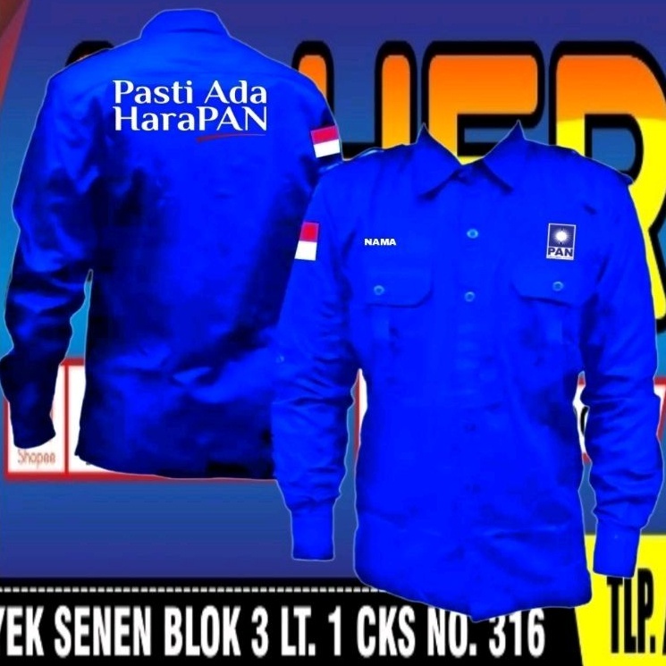 Kemeja pan baju pan seragam pan baju kerja pan kemeja partai Pan baju partai Pan seragam partai Pan 