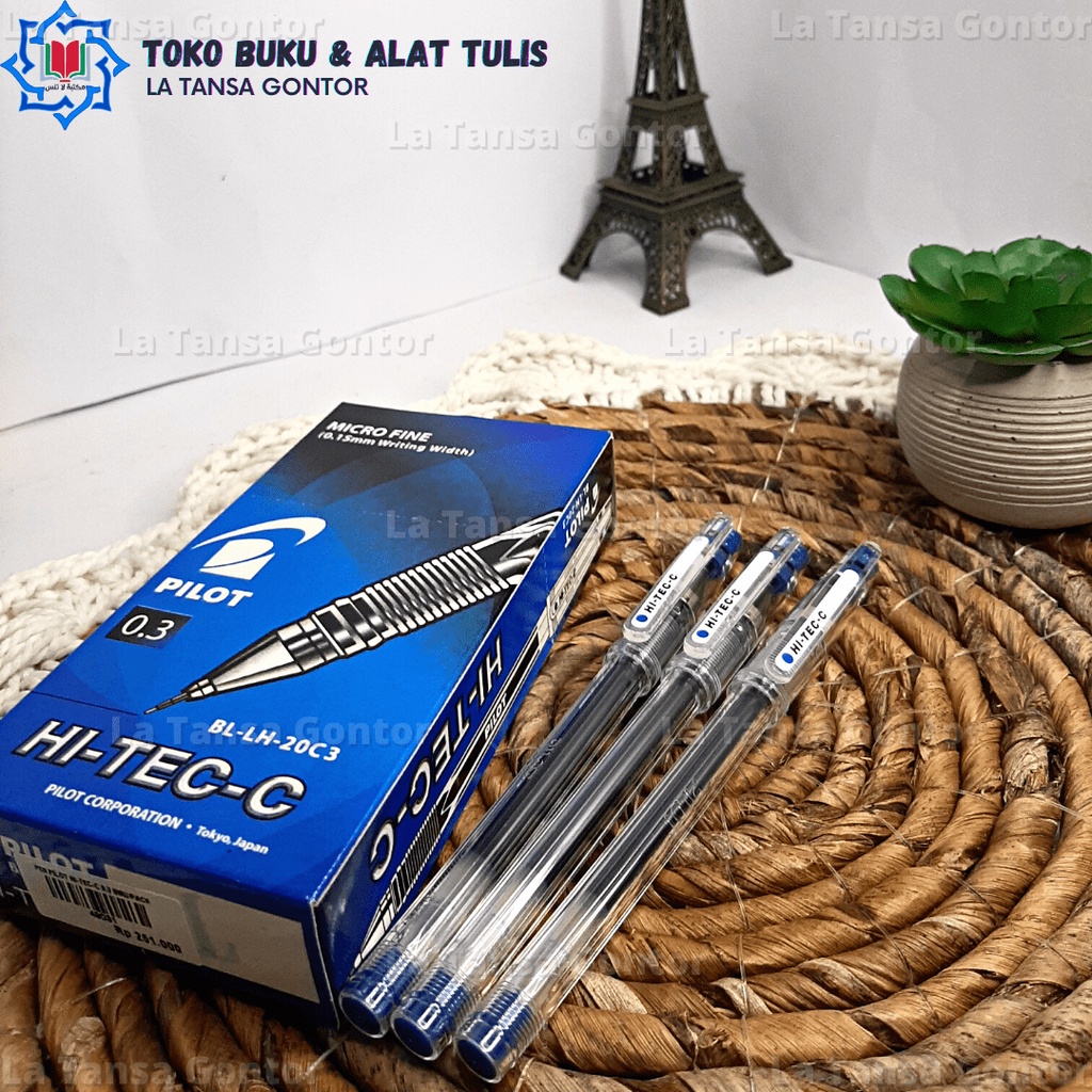 

PULPEN PILOT HI-TEC-C BIRU 0.3/0.4