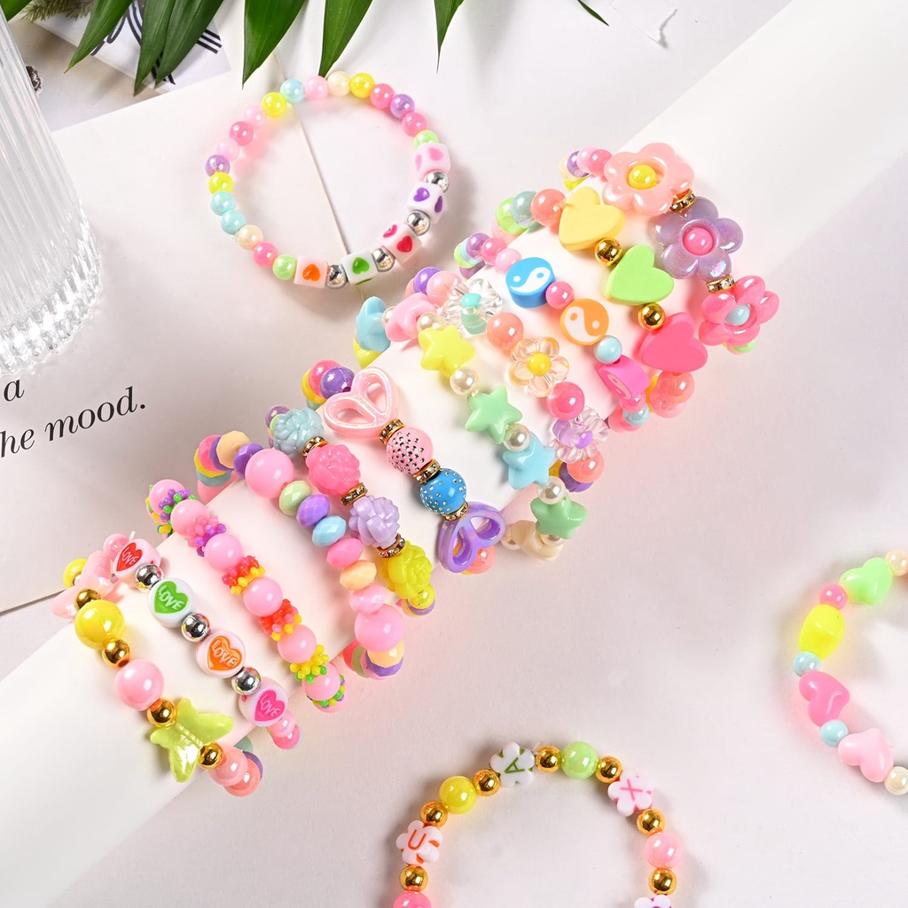 [STORE.1234] GELANG MANIK ANAK PREMPUAN l GELANG MANIK KOREA ANAK PEREMPUAN | GELANG MANIK MANIK | G