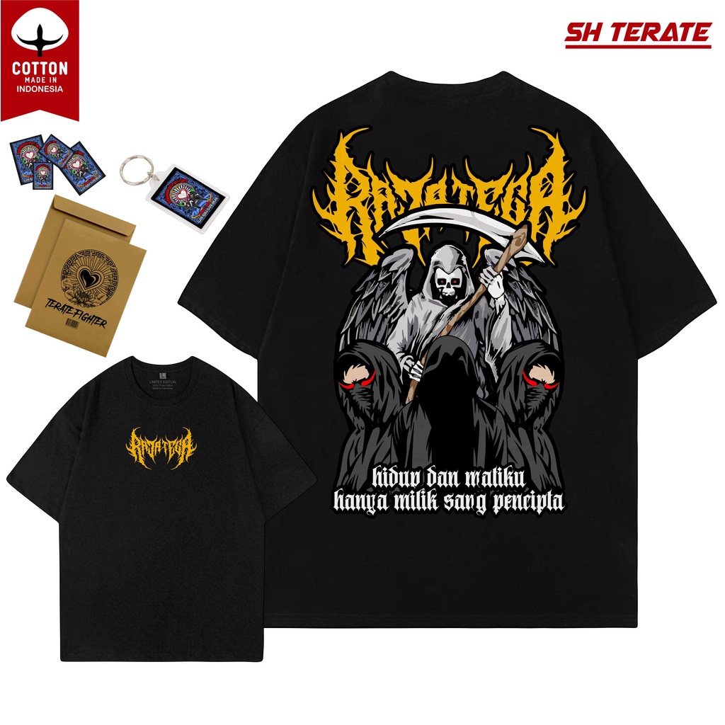 Kaos SH Terate RAJA TEGA YELLOW ANGEL Kaos Raja Tega Terjal Setia Hati Terate PunkSHter