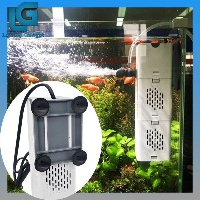 PROMO HARGA POMPA AQUARIUM TERBAIK BESAR MESIN CELUP AIR AKUARIUM 25 W