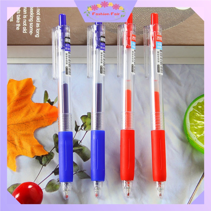 

FASHION FAIR - D6189 Pena Polos Mechanical Stationary Alat Tulis Sekolah Kantor / Pena Mekanik Cetekan / Pena Gel Simple / Bolpoint / Pulpen