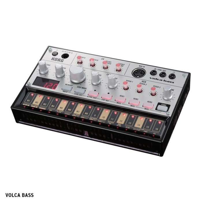 KORG VOLCA BASS Analog Synthesizer Machine Garansi Resmi