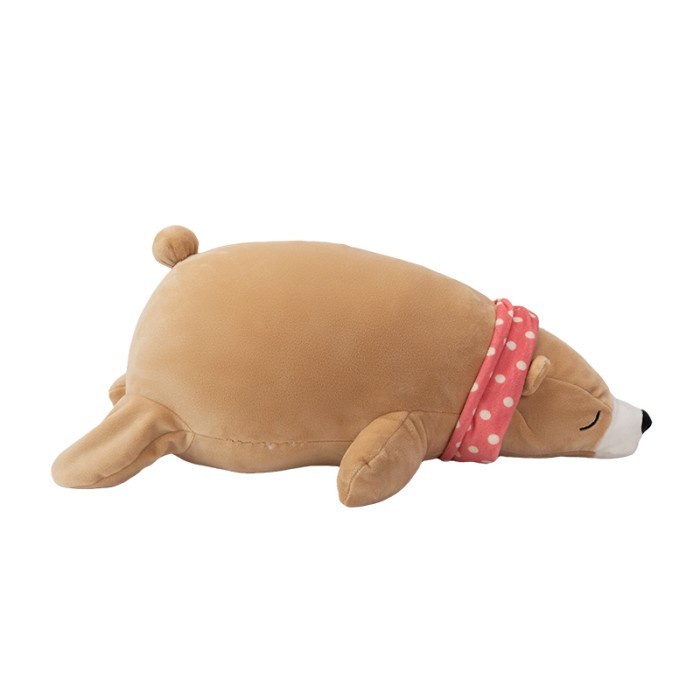 KKV Mainan Boneka Anjing Tidur Lucu Bahan Halus Lembut dan Kuat