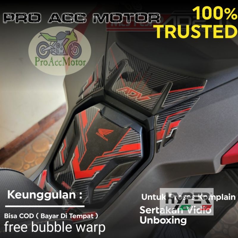 Stiker ADV 160 Stiker Tankpad ADV 160 Sticker Deckpad ADV 160