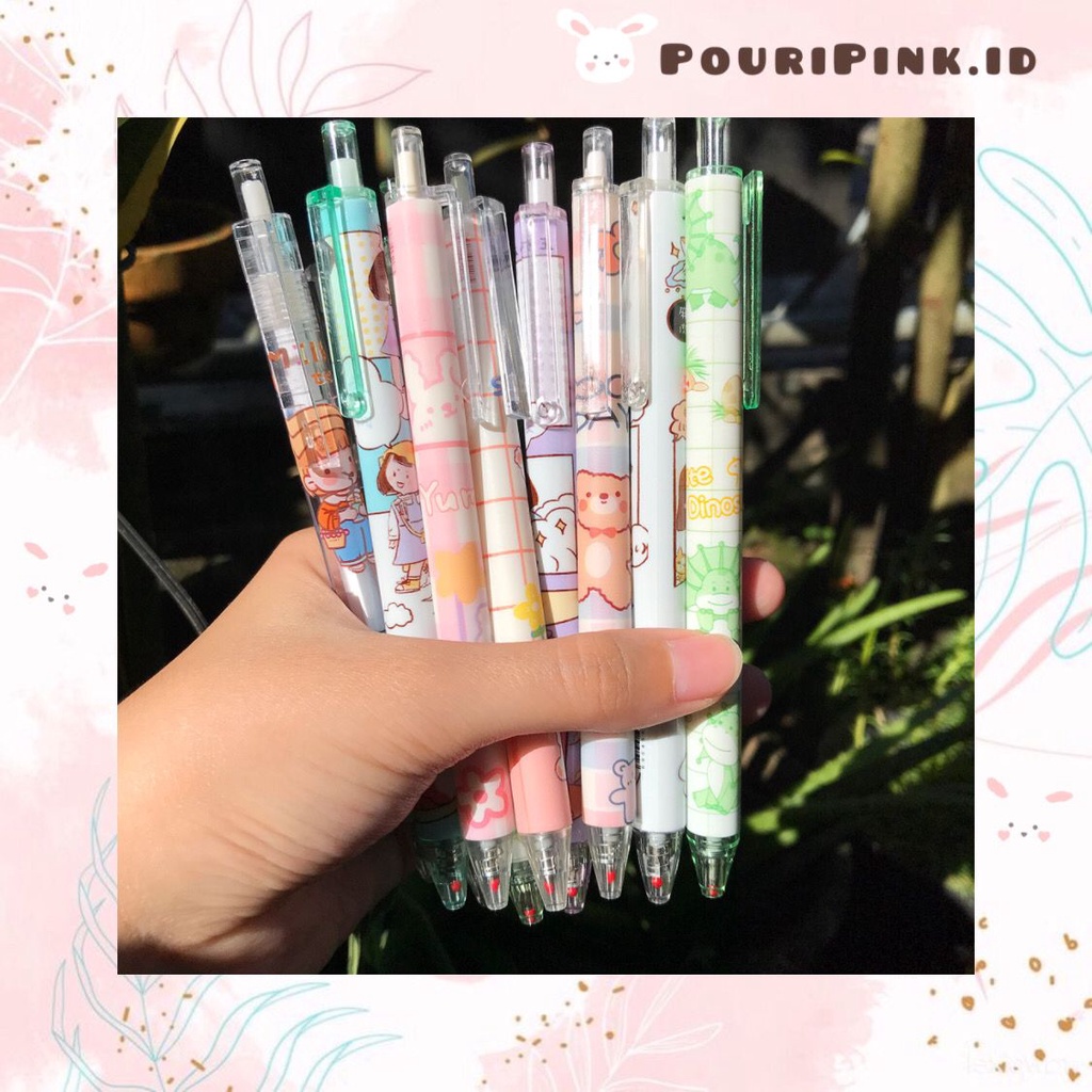 

Pulpen Aesthetic Summer Lucu Bolpen Pena Tinta Hitam Murah Alat Tulis Sekolah Kantor Stationery Korea Jurnal Bujo Pen Ballpoint Polpen Ballpen Cute Menulis Atk Mtp Banjar Martapura PouriPink.id