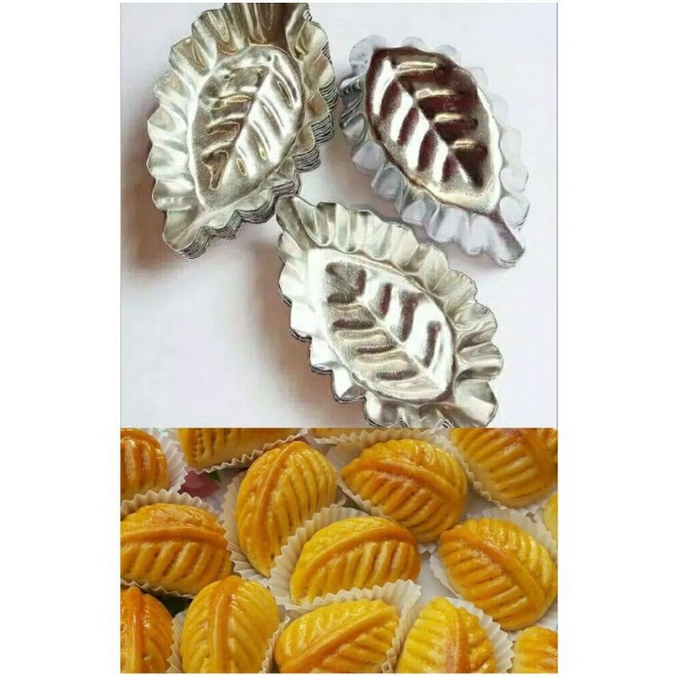 cetakan kue nastar daun kue kering cetakan nastar