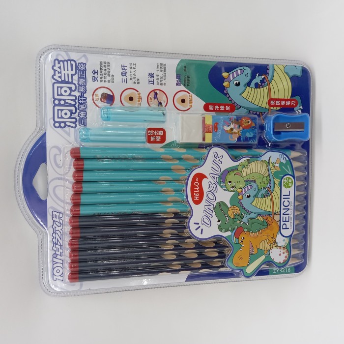 

Set Stationary Paket Pensil Penghapus Rautan/Alat Tulis Set - Boys
