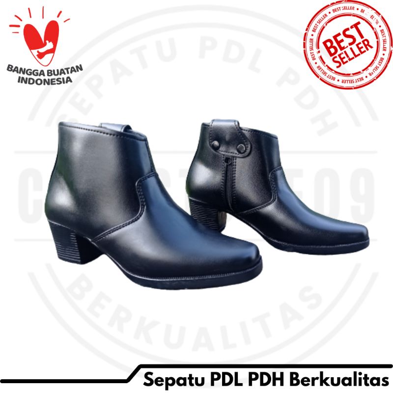 COD Sepatu PDH Wanita Polwan/Tni/Secwan