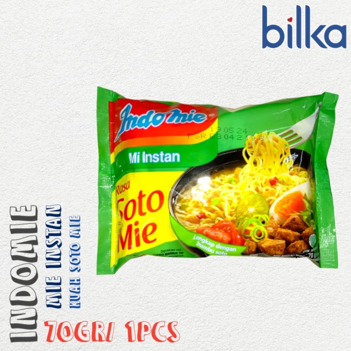 

INDOMIE SOTO MIE 70Gr/ 1Pcs.