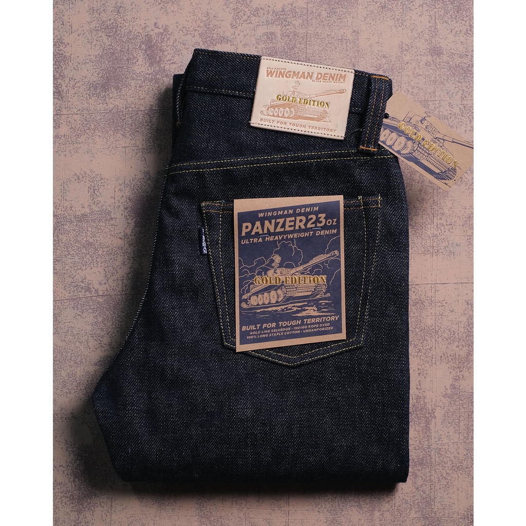 WINGMAN DENIM - PANZER 23oz GOLD EDITION