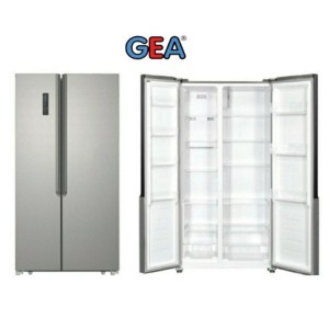 KULKAS SIDE BY SIDE GEA 472INOX 472L (SILVER) GARANSI RESMI GEA