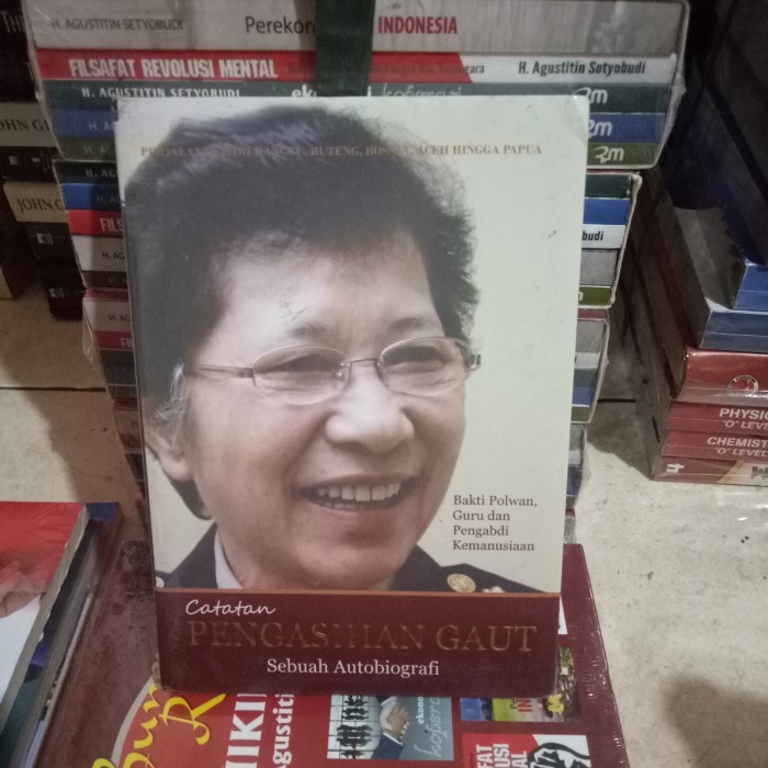 ORI BUKU CATATAN PENGASIHAN GAUT SEBUAH AUTOBIOGRAFI
