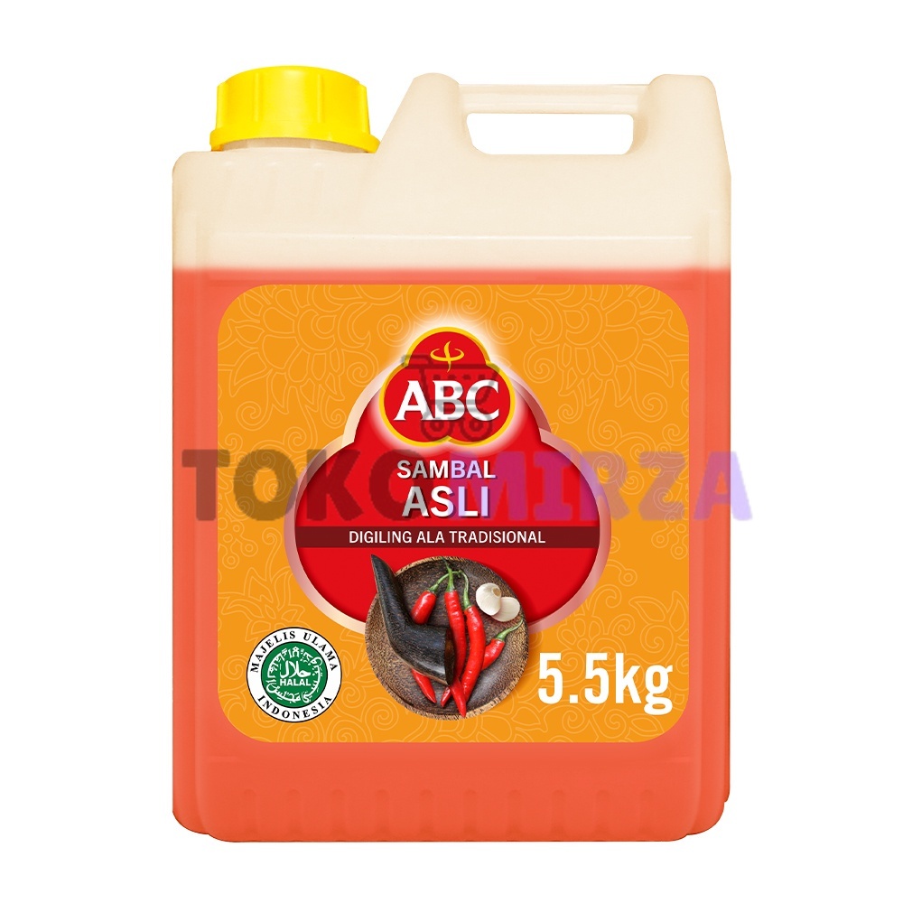 

ABC Saus Sambal Asli 5.5 kg ( 1 KARTON )