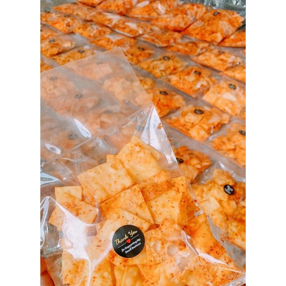 

keripik kulit pangsit enakk mantap