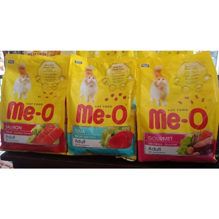 COD MeO Tuna/ Chicken Vegetable 1,2kg /Salmon/Gourmet/Kitten/Persian 1,1kg fresh pack