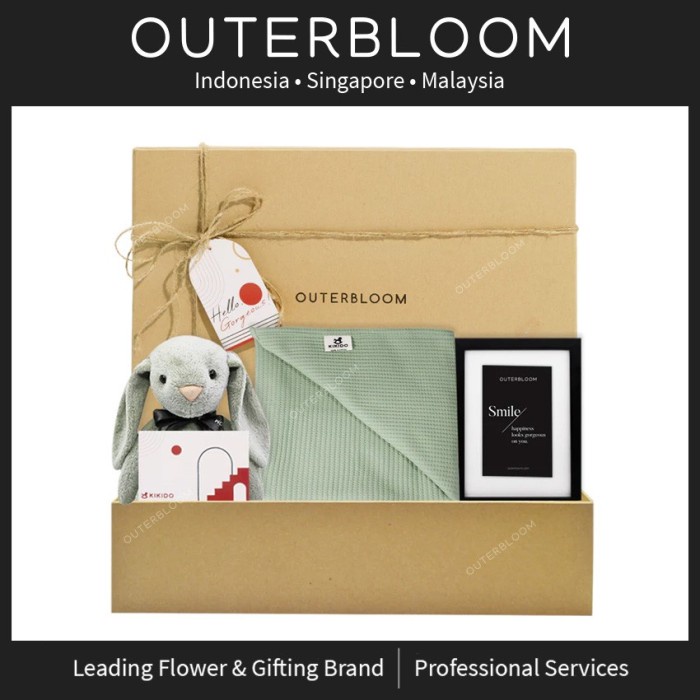 

Hampers Newborn Bayi Perempuan - Outerbloom Peek a Baby Girl - Darling Boy