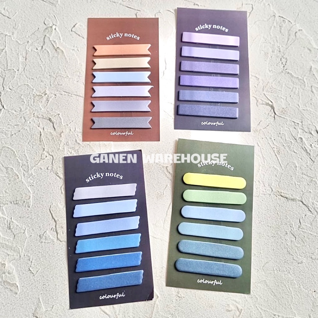 

[GW] Sticky Notes 120 Lembar Morandi