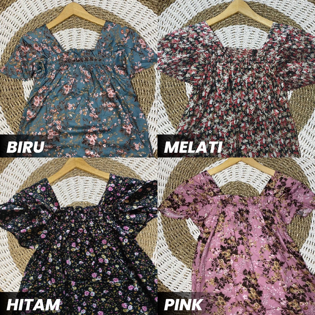 PAKET HEMAT 3 Pcs (BISA PILIH MOTIF) Daster Fuji Kekinian - Areabanca