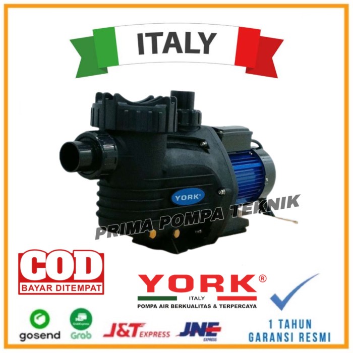 Pompa Kolam Renang 1HP York SWIM 750 Mesin Pompa Air Kolam Renang 750w