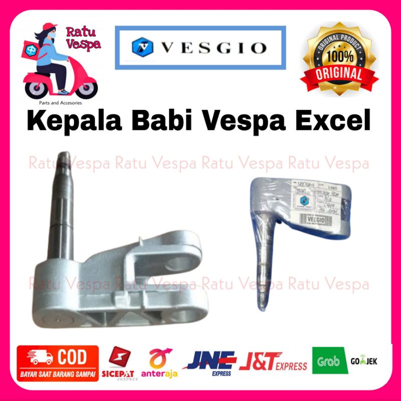 VESGIO Kepala Pala Babi Vespa Excel,Exclusive dll