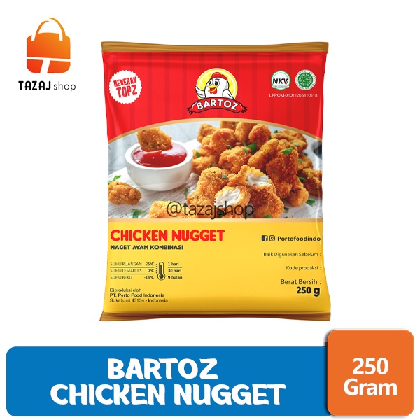 

Bartoz Chicken Nugget 250gr