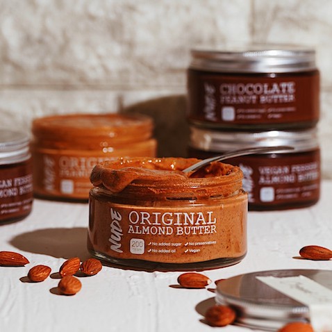

COD NUDE Original Almond Butter Unsweetened 200g - Natural Vegan Spread Keto Friendly