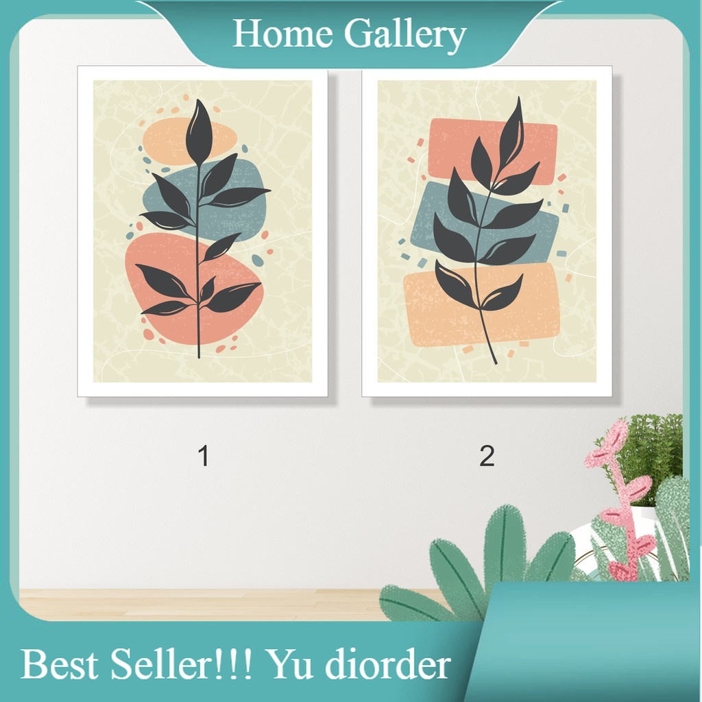 Hiasan Dinding Abstract Plant part 15