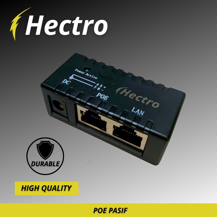 HECTRO POE passive/ Single poe / Poe single / Poe wireless