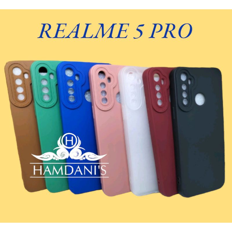 softcase Casing Realme 5 pro selikon procamera pelindung belakang hp