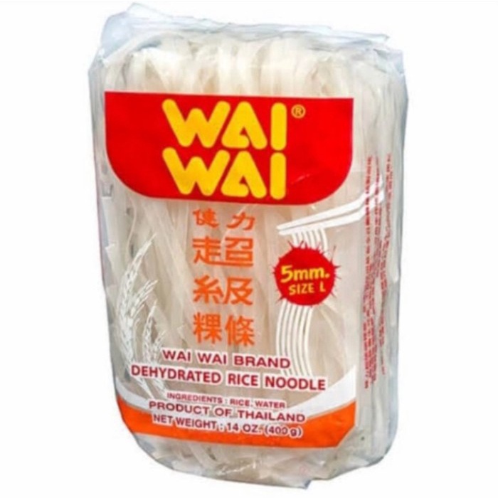 

Wai wai rice noodle L400gr