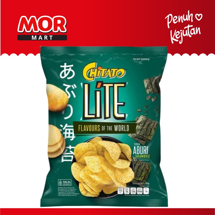 

CHITATO Lite Aburi Seaweed 65gr