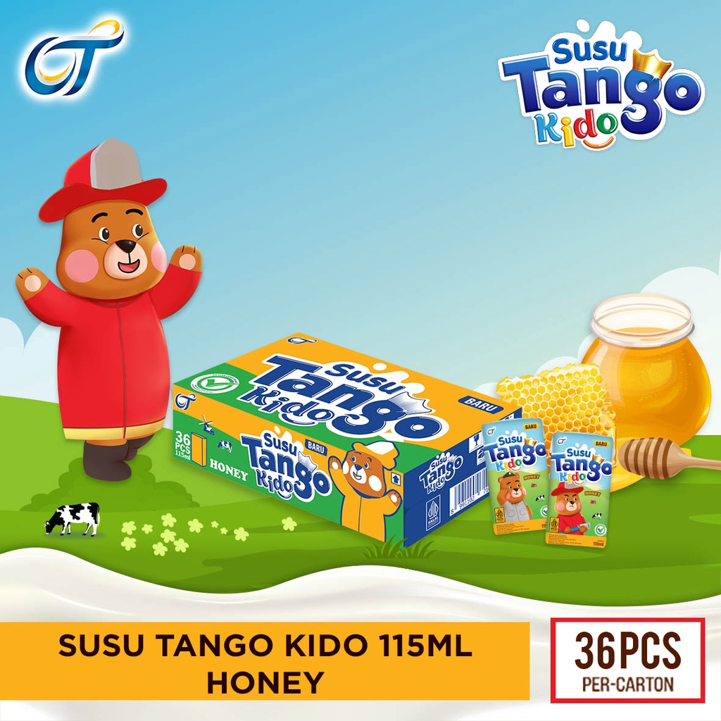 

Susu Tango Kido Honey 115ML - [36 Pcs]