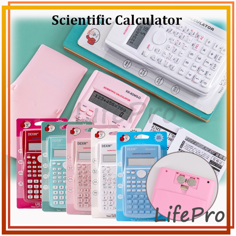 

Kalkulator Color Function Scientific Kalkulator 24 Fungsi Kalkulasi 3 Warna 1700 Scientific Calculator / Alkulator Sekolah Scientific Colour / Calculator Ujian Function