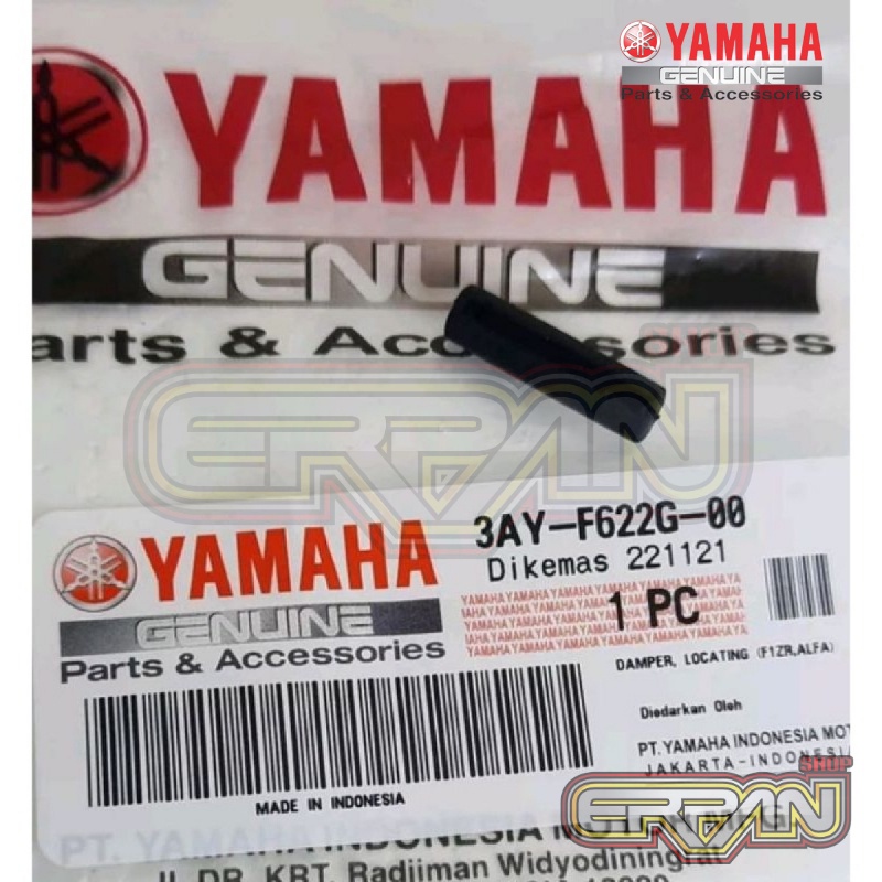 Karet peredam batok lampu depan f1zr alfa - damper locating f1zr alfa original 3AY-F622G-00