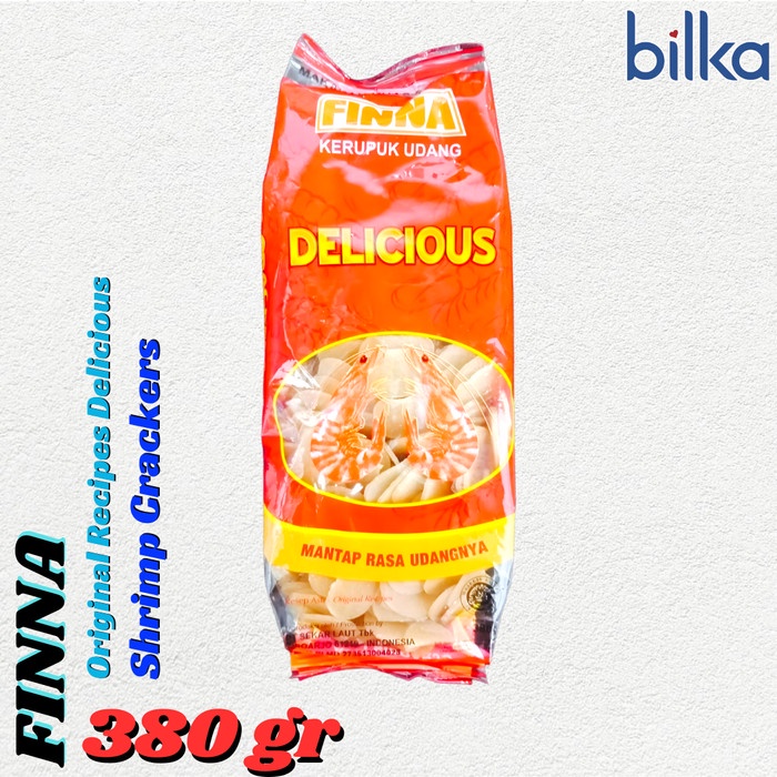 

FINNA Kerupuk Udang Delicious 380gr