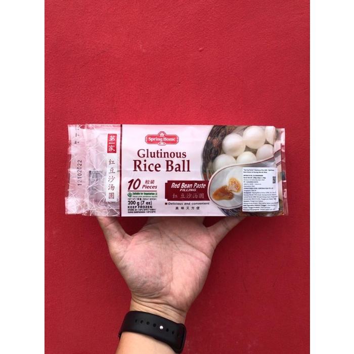 

Glutinous Rice Ball Spring Home TYJ 200gr - Red Bean