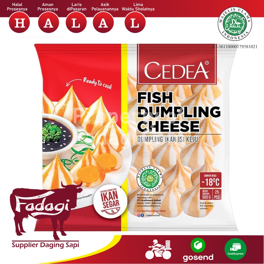

CEDEA Fish Dumpling Cheese (500 gr)